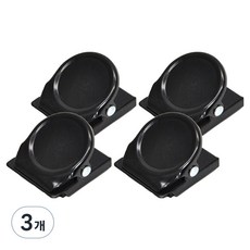 탑피아 자석형 메모 클립 집게 TYPE6, 3개, 4개입