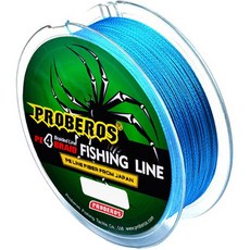 Focus Fishing Premier PE 4股編織釣魚線, 藍色