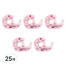 아이콘스 카카오프렌즈 세이치즈 투명 테이프, 25개, 어피치