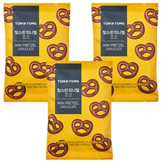 TOM N TOMS 迷你巧克力蝴蝶餅, 85g, 3包