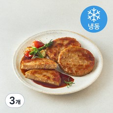 하늘푸드 실속함박 스테이크 10개입 (냉동), 600g, 3개