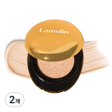 Lamelin 山茶花輕透氣墊粉餅 5g, 21號 Beige, 2個