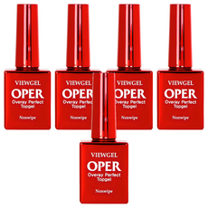查看凝膠 OPER Overlay Oppa 頂部凝膠, 單色, 5個