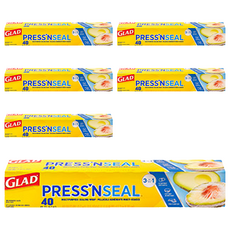 GLAD 佳能 Magic Wrap Press'n Seal 強力保鮮膜 3入, 30cm, 12.3m, 6個