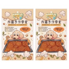 DANLO 丹露 犬用 手作肉乾零食, 軟香雞肉小圓片, 100g, 2包