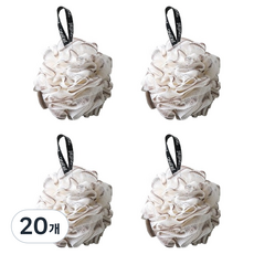 블럭마트 욕실 버블버블 샤워볼 50g, 그레이, 20개, 1개입