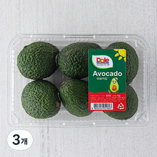 돌 필리핀 아보카도, 1kg, 3개