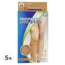 홈닥터 블루드림 무릎형 탄력 보호대, 5개