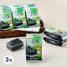 광천해저 파래김, 4g, 3개, 27개입