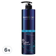 피토스토리 프리미엄 아쿠아 샴푸, 6개, 500ml