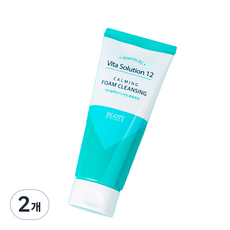 지고트 비타솔루션 12 카밍 폼클렌징, 2개, 180ml