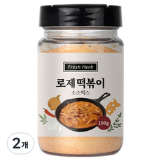 Sinsunherb Rosé辣炒年糕醬料粉, 2個, 100g