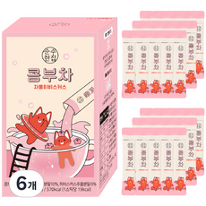 순수한집 콤부차 자몽히비스커스, 5g, 30개입, 6개