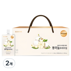 천호엔케어 통마늘즙 프리미엄, 2.4L, 2개