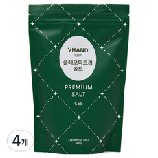 브이핸드 클레오파트라 솔트 C55, 500g, 4개