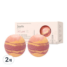jmella In France Femme fatale香氛沐浴泡澡球 白百合香 2顆入, 2個, 400g
