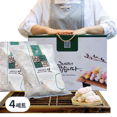 韓式糯米綜合菓子禮盒, 1kg, 4組