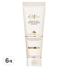 달바 화이트 트러플 리턴 오일 크림 클렌저 튜브, 100ml, 6개