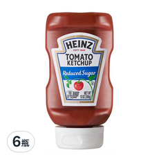 亨氏 Kraft Heinz 減糖番茄醬 美國原產, 369g, 6瓶