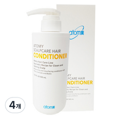 애터미 스칼프케어 컨디셔너, 4개, 500ml