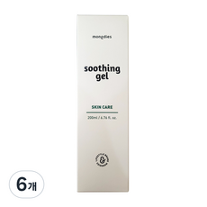 몽디에스 수딩 젤, 200ml, 6개