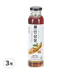 蜜蜂食品畫蜂蜜人參暢的人, 400g, 3瓶