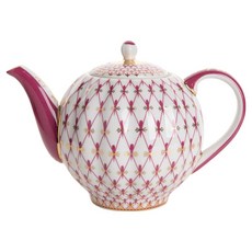 임페리얼포슬린 튤립 티팟, 넷블루스, 1개, 600ml