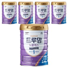 트루맘 뉴클래스 슈퍼프리미엄 분유 1단계, 800g, 5개