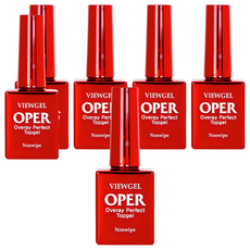 查看凝膠 OPER Overlay Oppa 頂部凝膠, 單色, 6個