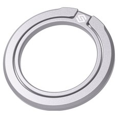 SPACE SHIELD iPhone MagSafe 相容磁吸S型環, 1個, 銀色