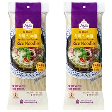 티아시아키친 라이스누들 쌀국수용 3mm, 250g, 2개