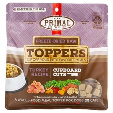 PRIMAL 派莫 原獵生食 佐食凍乾 犬貓用, 火雞, 99g, 1包