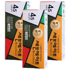 세븐에이트 새치 염색약, 4.5호 금빛갈색, 3개