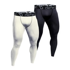 男款機能性運動內搭9分褲組 2入