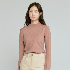 210에디트 남녀공용 캐시미어 블렌디드 반터틀넥 솜털니트 ZZ4SW011