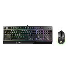 msi 微星 鍵盤滑鼠組 原廠保固, VIGOR GK30 COMBO TC, 黑色