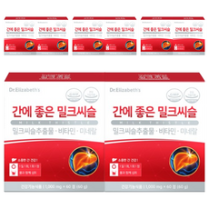 닥터엘리자베스 간에 좋은 밀크씨슬 60p, 8세트, 60g