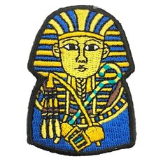 A-ONE 匯旺 地標造型刺繡 NO278 刺繡貼片, 埃及 法老, 1個