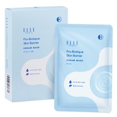 ELLE PARIS 프로바이오티크 세라마이드 화잘먹 마스크, 1개, 10개입