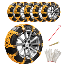 VENDICT 輪胎聚氨酯金屬防滑鏈, 6個