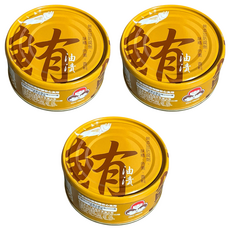 東和食品 How Mama 無添加油漬鮪魚罐頭, 130g, 3罐