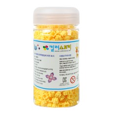 Color Story 8mm 造型積木 700片, 1個, 黃色