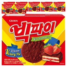 CHOCOVIC PIE 皇冠草莓, 216g, 8個