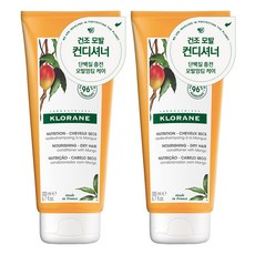 KLORANE 蔻蘿蘭 芒果奶油護髮素 芒果口味, 2個, 200ml