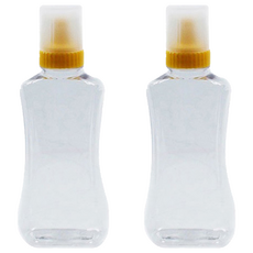 Glassdomae premium蜂蜜擠壓瓶 900g PET 塑膠材質, 900ml, 2瓶