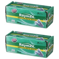 레이맥스 알카라인 AAA 건전지, 40개입, 2개