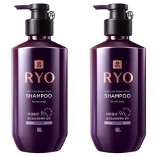 RYO 呂 滋養韌髮洗髮精 油性頭皮適用, 400ml, 2瓶