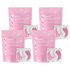 라비킷 트리플 파워 쏙트너 베이비머스크향 캡슐세제, 30개입, 4개