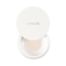 LANEIGE 蘭芝 超輕盈雪紡蜜粉餅 9.5g 如空氣般輕盈貼合 細膩毛孔遮瑕 自然暈染效果 附斜角刷, 02號 粉色, 1個
