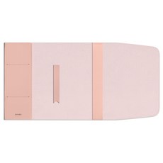 소이믹스 러브썸 가죽 북커버 + 북마크 세트 멀티 S, 인디핑크, 1세트